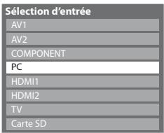 PANASONIC TX-L24E3E - Sélectionnez [PC] - 1