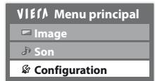 PANASONIC TX-L24E3E - Sélectionnez [Configuration] - 1