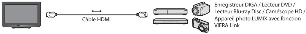 PANASONIC TX-L24E3E - Aperçu des fonctions Q-Link et VIERA Link - 1