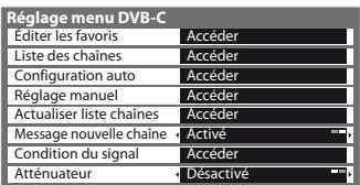 PANASONIC TX-L24E3E - Sélectionnez une des fonctions suivantes - 1