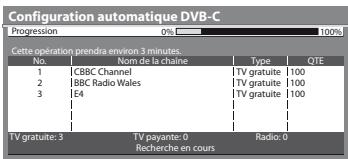 PANASONIC TX-L24E3E - Configuration automatique DVB-C - 2