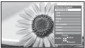 PANASONIC TX-L24E3E - Affichez la liste Sélection d'aspect - 2