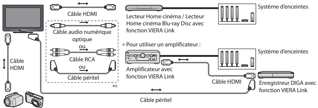 PANASONIC TX-L24E3E - Aperçu des fonctions Q-Link et VIERA Link - 2