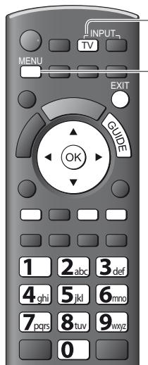 PANASONIC TX-L24E3E - Programmation de la minuterie depuis le menu - 3