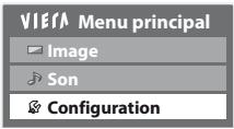 PANASONIC TX-L32C3E - Sélectionnez [Configuration] - 1