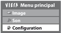 PANASONIC TX-L32C3E - Sélectionnez [Configuration] - 1