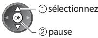 PANASONIC TX-L32C3E - Sélectionnez [Pause Live TV] et mettez en pause - 1