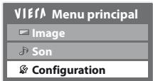 PANASONIC TX-L32C3E - Selectionnez [Configuration] - 1