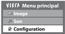PANASONIC TX-L32C3E - Sélectionnez [Configuration] - 1