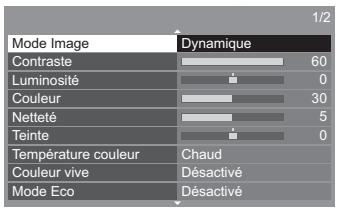 PANASONIC TX-L32E5E - Sélectionnez l'option - 1