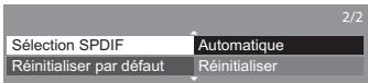 PANASONIC TX-L32E5E - Sélectionnez [sélection SPDIF] et réglez - 1