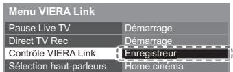 PANASONIC TX-L32E5E - Si vous accédez à un appareil non compatible avec VIERA Link - 1