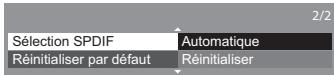 PANASONIC TX-L32E5E - Sélectionnez [sélection SPDIF] et réglez - 1
