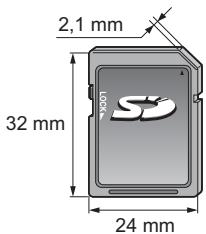 PANASONIC TX-L32E5E - Carte SD - 1