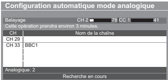PANASONIC TX-L32E5E - Lancez la configuration automatique (les règles s'effectuent automatiquement) - 9