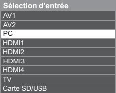 PANASONIC TX-L32E5E - Sélectionnez [PC] - 1