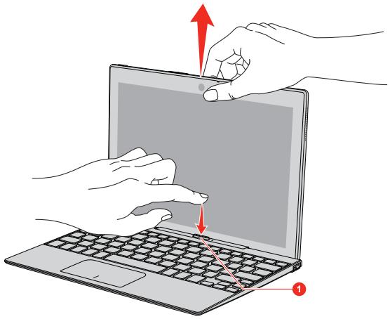 TOSHIBA SATELLITE CLICK 10 LX5WC- 10C - Broches de guidage - 9