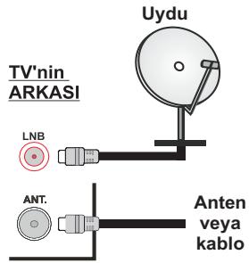 PANASONIC TX-39AW304 - Anten / Kablo / Uydu Bağlantısı - 1