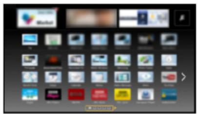 PANASONIC TX-58AX800E - Affichez Liste APPS avec APPS. - 1
