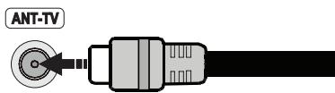 PANASONIC TX-48CX300E - Ligação da Antena - 1