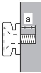PANASONIC TX-48CX300E - When using the wall-hanging bracket - 2