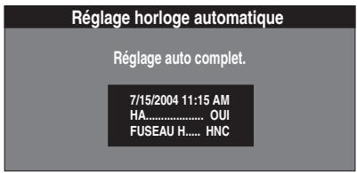 PANASONIC DMR-E75V - Réglage horloge automatique - 1