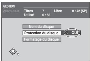 PANASONIC DMR-E75V - Choisir “Oui” à l’aide de [◀], puis appuyer sur [ENTER]. - 3