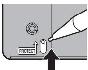 PANASONIC DMR-E75V - ■ Protection de la cartouche du disque - 1