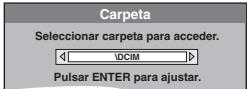 PANASONIC DMR-EH50EG - Para cambiar otra carpeta más alta - 2