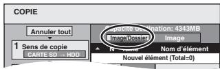 PANASONIC DMR-EH50EG - ■Pour enregistrer dossier par dossier - 1