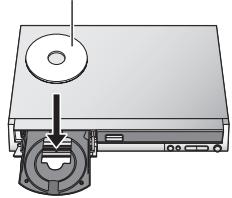 PANASONIC DMR-EH50EG - Appuyez sur [▲ OPEN/CLOSE] sur l'appareil principal pour ouvrir le plateau, et introduisez un disque. - 1