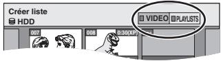 PANASONIC DMR-EH50EG - Définissez les titres et listes de lecture à copier. - 2