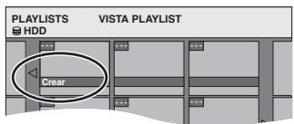 PLAYLISTS VISTA PLAYLIST HDD Creat