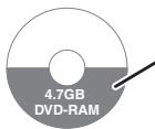 PANASONIC DMR-EH50EG - Si vous sélectionnez le mode XP, l'émission ne tiendra pas sur un seul disque. Si vous essavez d'enregistrer un - 2