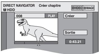 PANASONIC DMR-EH50EG - Opérations sur les chapitres - 1