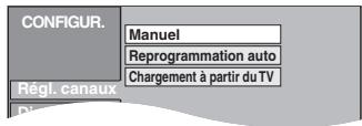 PANASONIC DMR-EH50EG - Régl. canaux - 1
