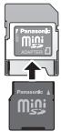 PANASONIC DMR-EH50EG - Abertura de la tapa Inserción de la tarjeta - 3