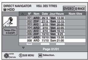 PANASONIC DMR-EH50EG - Appuyez sur [DIRECT NAVIGATOR]. - 2