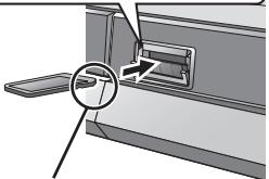 PANASONIC DMR-EH50EG - Abertura de la tapa Inserción de la tarjeta - 2