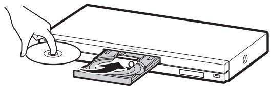 SHARP BD-AMS10/20S - Chargement d'un disque - 2