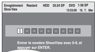 PANASONIC DMR-EH65 - Appuyez sur [ShowView]. - 1