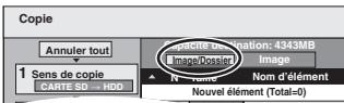PANASONIC DMR-EH65 - Définissez les images fixes à copier. - 2