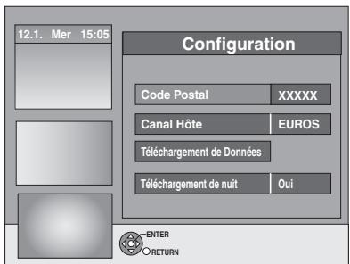 PANASONIC DMR-EH65 - Appuyez sur [▲, ▼] pour sélectionner "Configuration" puis appuyez sur [ENTER]. - 1