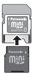 PANASONIC DMR-EH65 - Introduction/Retrait d'une carte SD - 3