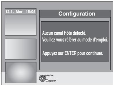 PANASONIC DMR-EH65 - Un des écrans suivants apparaitra Validez le message à l'écran. - 3