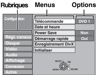 PANASONIC DMR-EH65 - Procédures communes - 1