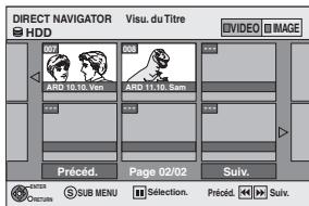 PANASONIC DMR-EH65 - Appuyez sur [DIRECT NAVIGATOR]. - 1