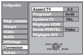 PANASONIC DMR-EH65 - Pour bénéficier du mode Progressif - 3
