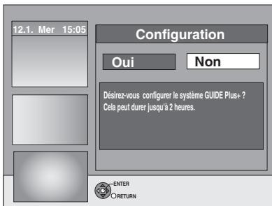 PANASONIC DMR-EH65 - Appuyez sur [▲, ▼] ou sur les touches numérotées pour entrer le code postal de votre lieu de résidence et appuyez sur [ENTER]. - 1