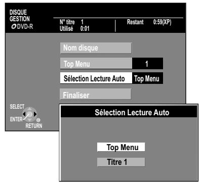 PANASONIC DMR-EH80V - Menu de selection FUNCTIONS - 2